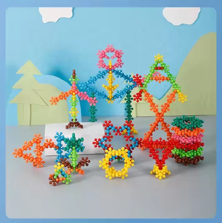 300Pcs Blocs de construction éducatifs STEM