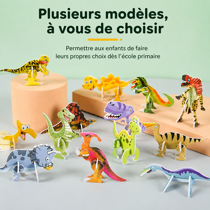 25 pièces Puzzle 3D de dessin animé pour enfants