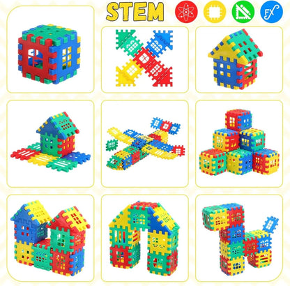 240 blocs de Puzzle Amusement et Apprentissage pour les Petits