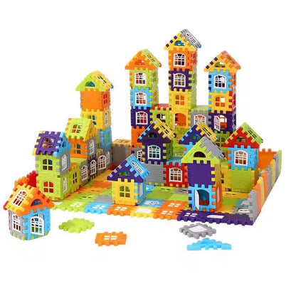 240 blocs de Puzzle Amusement et Apprentissage pour les Petits