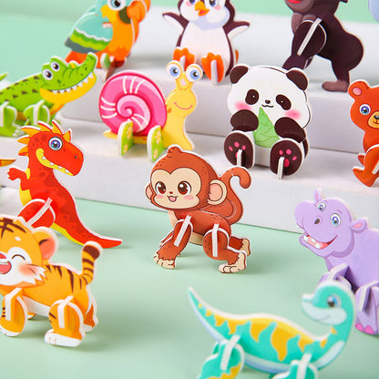 25 pièces Puzzle 3D de dessin animé pour enfants